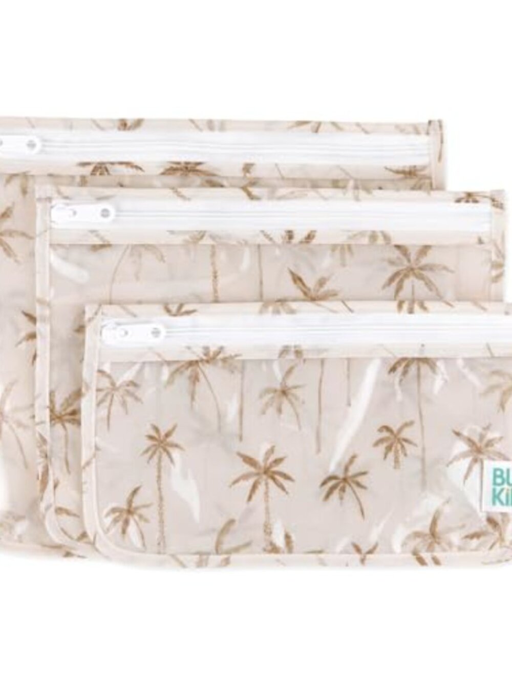 TSA Approved Clear Toiletry Bag Set 3 Sizes Zip Travel Pouch